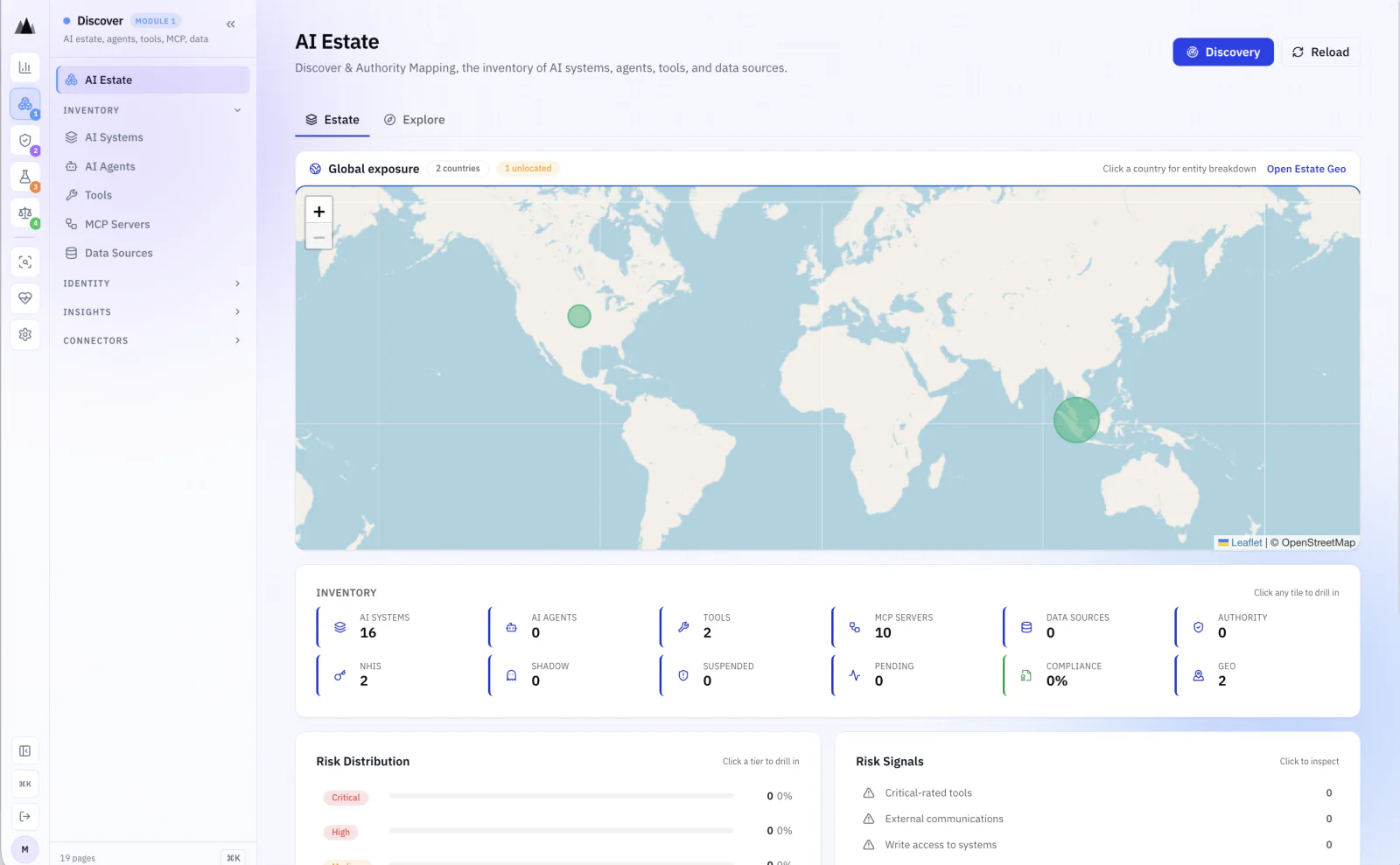 AgenticAssure AI Estate map
