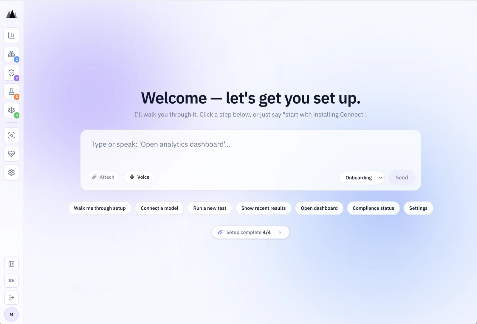 AgenticAssure Connect Model step