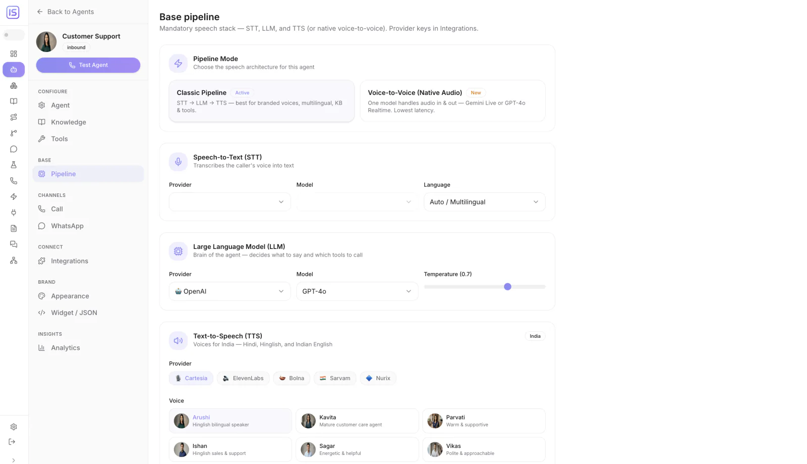 IntelliStudio live WhatsApp conversation